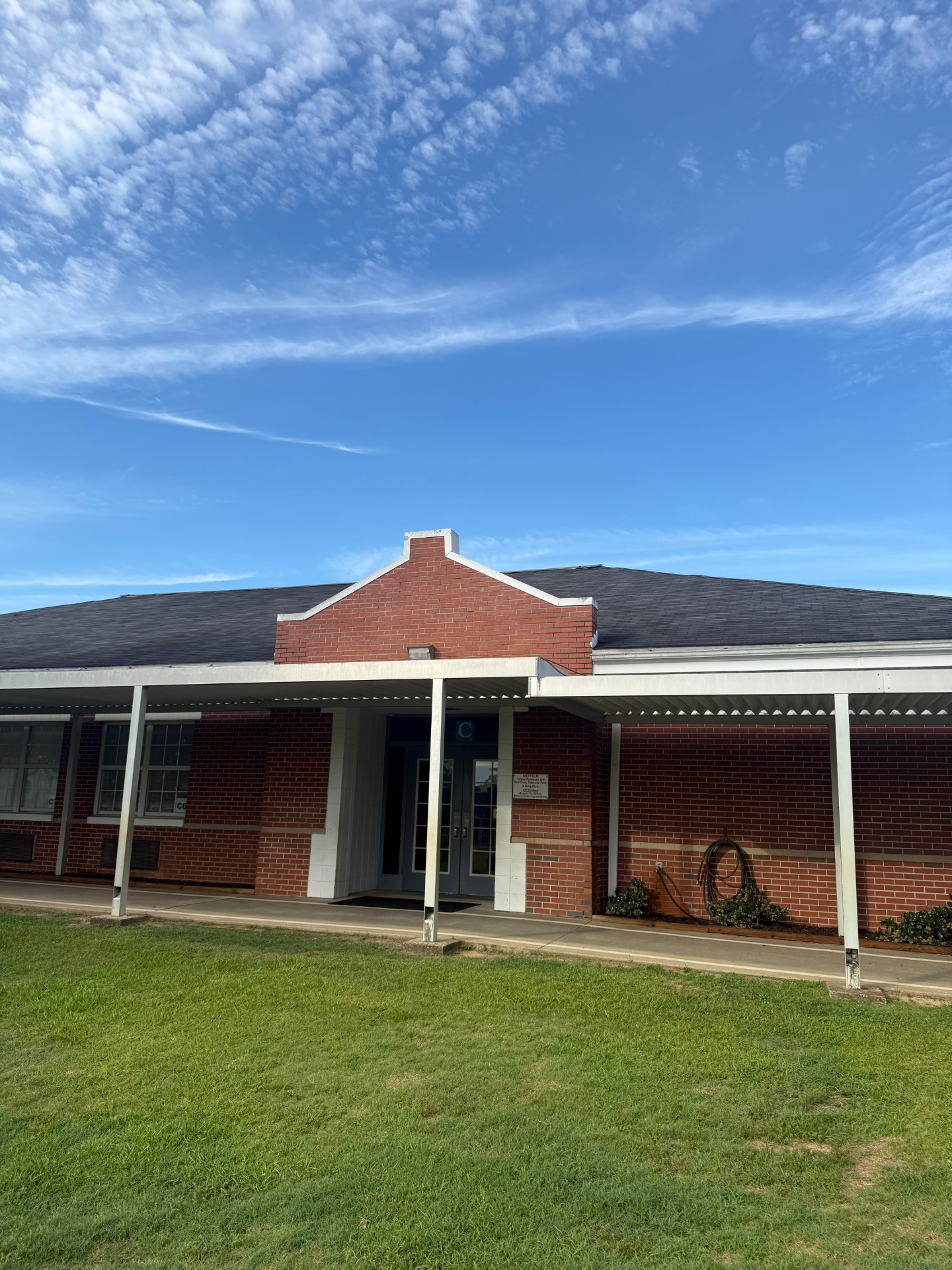 Rehobeth Primary School Building C — completed architectural shingle reroof