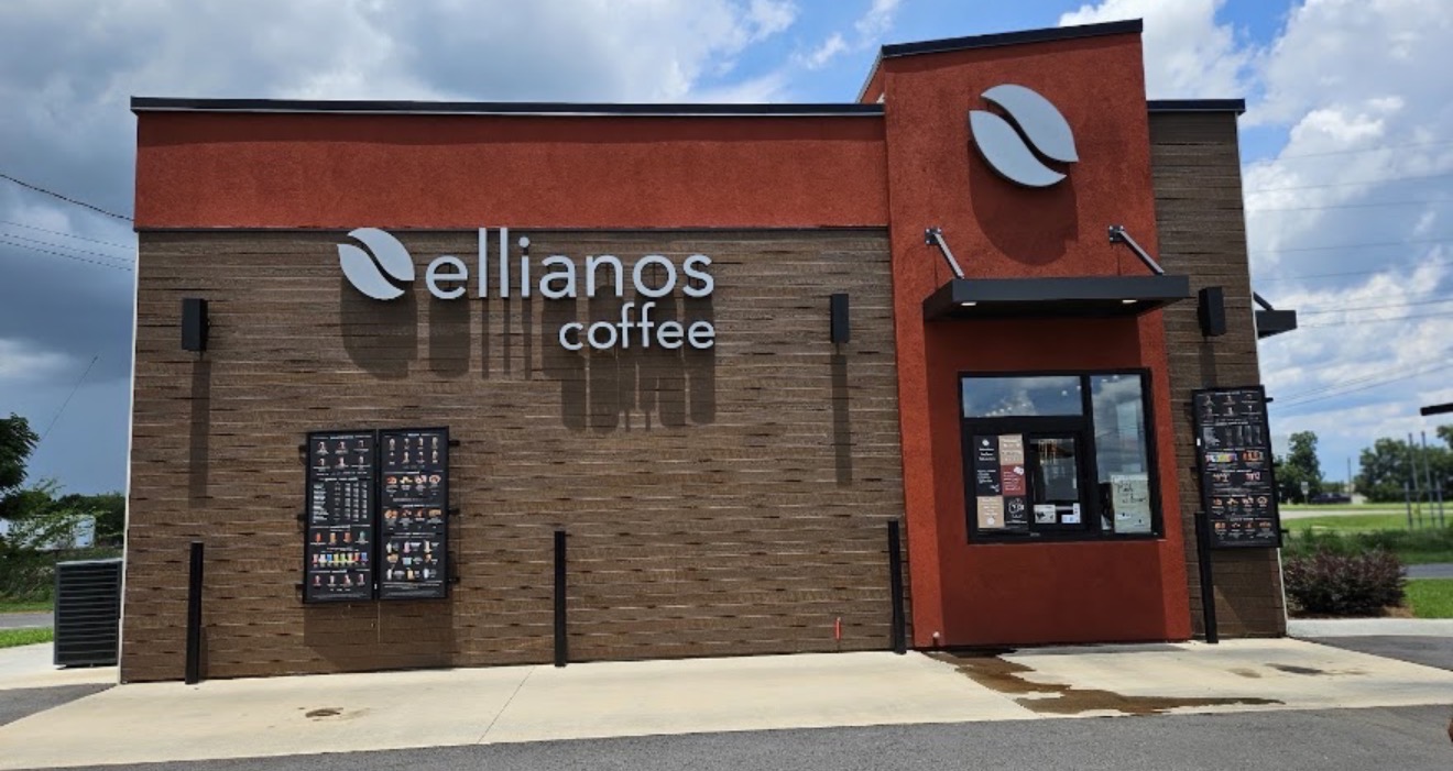 Ellianos Coffee — Commercial project by Voak Construction in Wiregrass Region