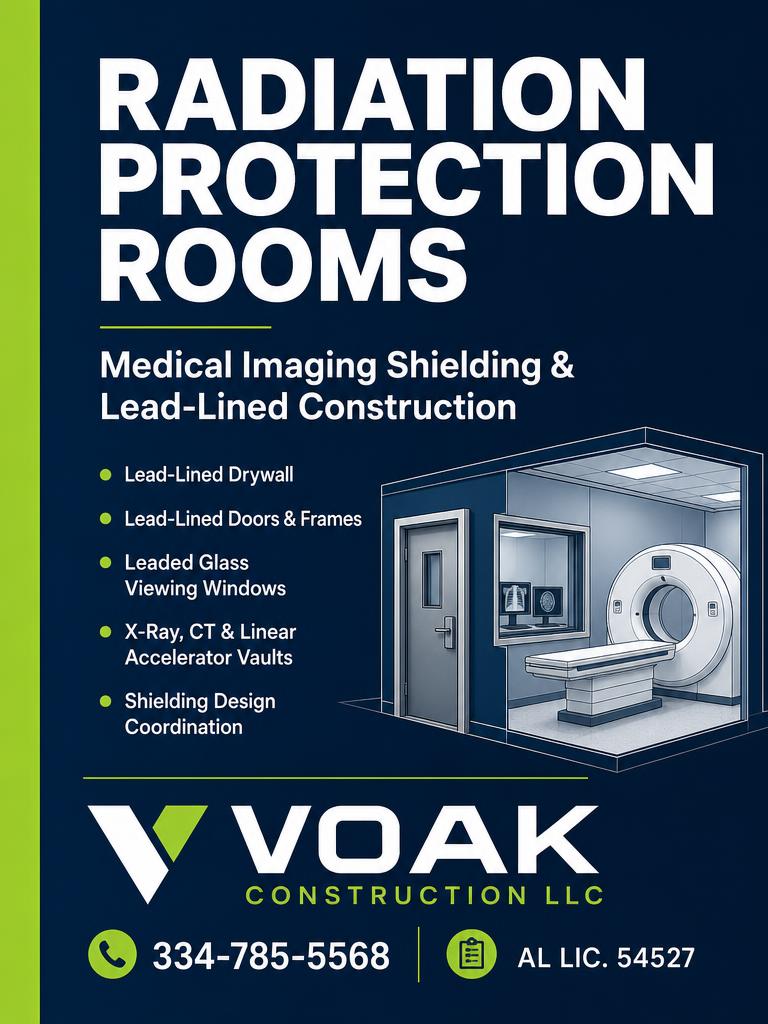 Radiation Protection Rooms flyer